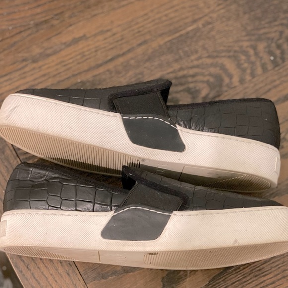 State black croc embossed leather slip on sneakers
1. State - Picture 6 of 9